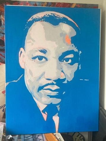 Schilderij: Martin Luther King Jr., Enlèvement ou Envoi