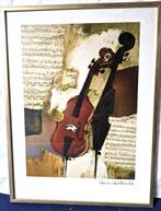 Viool van Rosina Wachtmeister - poster, Ophalen of Verzenden, Zo goed als nieuw