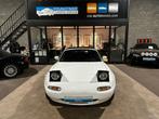 Mazda MX-5 1.6i 16v NA | Top | Nieuw dak, banden & dorpels, Auto's, Zwart, 4 cilinders, Cabriolet, Wit