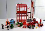 Playmobil brandweerkazerne helikopter auto brandend huisje, Kinderen en Baby's, Speelgoed | Playmobil, Complete set, Gebruikt