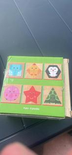 Cubes en bois pour bebe Djeco, Kinderen en Baby's, Speelgoed | Houten speelgoed, Ophalen of Verzenden, Zo goed als nieuw, Overige typen