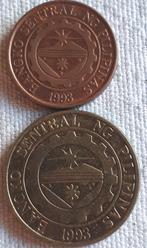 2xFILIPPIJNEN:10 CENTIMO 1975+25 CENTIMOS '97 KM 270&271 UNC, Verzenden, Zuidoost-Azië, Setje