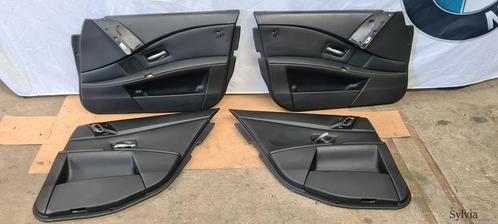 Deurpaneel set BMW 5 serie E60 E61 zwart leder, Auto-onderdelen, Carrosserie, Deur, Gebruikt, Ophalen of Verzenden