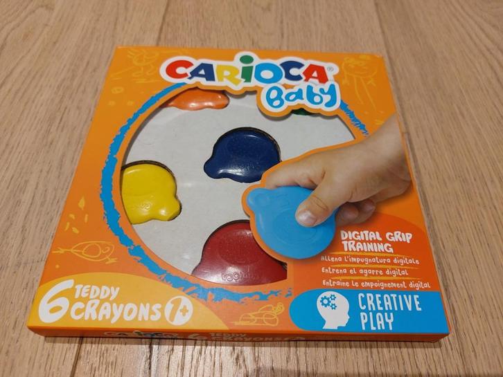 Carioca Baby, 6 teddypotloden, Hobby en Vrije tijd, Tekenen, Nieuw, Potlood of Stift, Ophalen of Verzenden