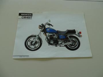 honda cm400T folder 