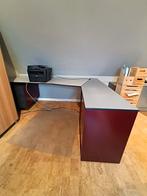 bureau hoekopstelling Assenburg met roldeurkast en ladeblok, Huis en Inrichting, Ophalen, Gebruikt, Bureau