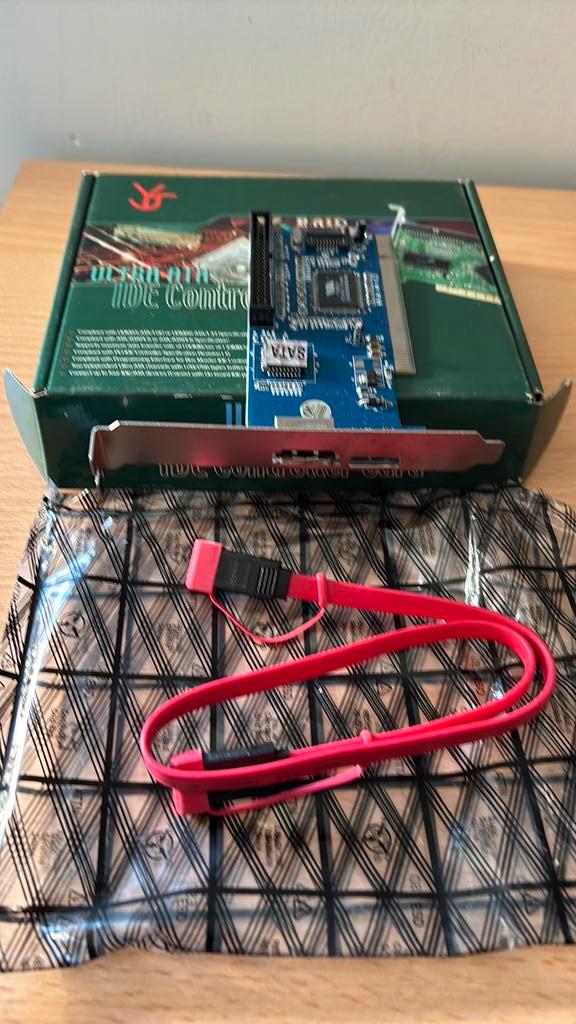 Interne PCI IDE-kaart en externe SATA, Computers en Software, Harde schijven, Nieuw, Intern, IDE, Ophalen of Verzenden