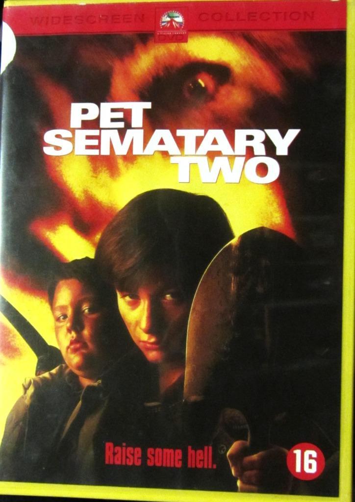 DVD HORROR- PET SEMATARY 2 (ZELDZAME DVD), Cd's en Dvd's, Dvd's | Horror, Zo goed als nieuw, Vampiers of Zombies, Alle leeftijden
