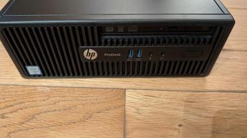 HP ProDesk 400 G3 SFF - i5 6500 - 8 GB - 256 GB - Win 10 Pro beschikbaar voor biedingen