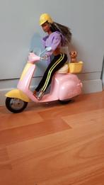 Barbie scooter, Comme neuf, Enlèvement ou Envoi, Barbie