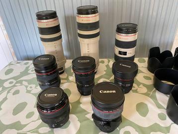 Canon superlenzen, Audio, Tv en Foto, Ophalen, Zo goed als nieuw