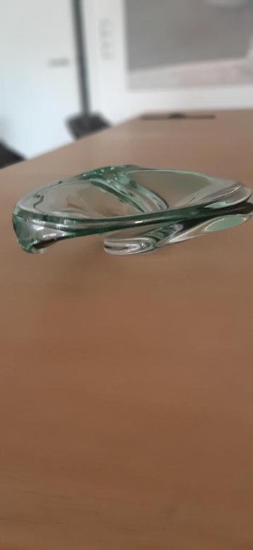 Groene vide poches Val St Lambert beschikbaar voor biedingen