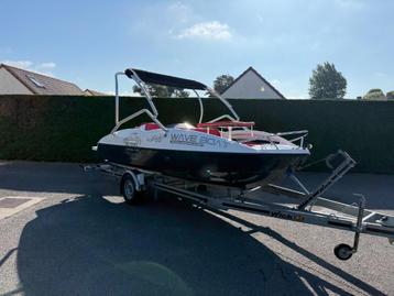 Wave boot  + trailer - vermogen via Jet-ski  beschikbaar voor biedingen