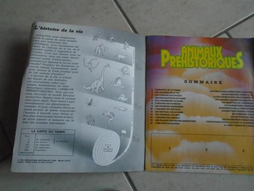 ALBUM/CHROMOS"PREHISTORISCHE DIEREN/PANINI/1992, Antiek en Kunst, Antiek | Overige Antiek, Ophalen of Verzenden