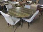 Nieuw tafel + 4 stoelen = 500 euro compleet., Huis en Inrichting, Tafels | Eettafels, Ophalen, Nieuw