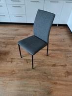 6 jysk stoelen grijs, Huis en Inrichting, Stoelen, Ophalen, Zo goed als nieuw, Metaal, Grijs