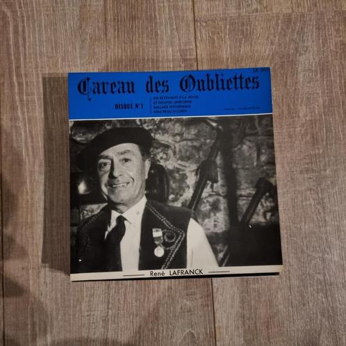 2xEP René Lafranck - Caveau des oubliettes, CD & DVD, Vinyles Singles, Utilisé, EP, Autres genres, 7 pouces, Enlèvement ou Envoi