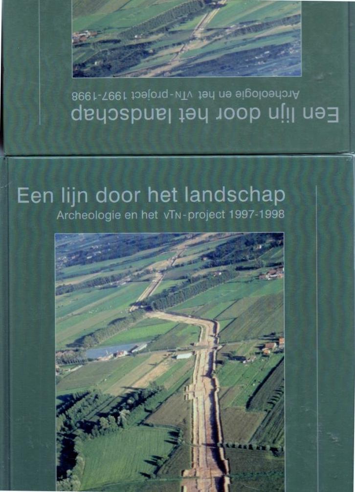 Archeologie, Een lijn door het landschap. 2 boeken/2delen, Boeken, Overige Boeken, Gelezen, Ophalen of Verzenden