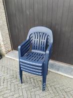 tuinstoelen, Ophalen, Gebruikt, Kunststof, Stapelbaar