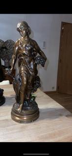 Brons Bronze Hippolyte Moreau,,1 van de 4 seizoen verzamelin, Antiek en Kunst, Antiek | Brons en Koper, Brons, Ophalen