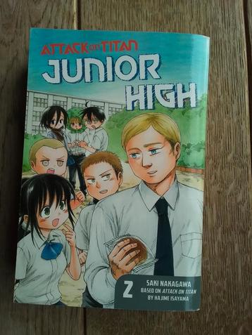 Attack on titan junior high 2  manga, Enlèvement ou Envoi