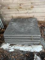 Antrasiet betontegels, Tuin en Terras, Tegels en Klinkers, Ophalen, Zo goed als nieuw