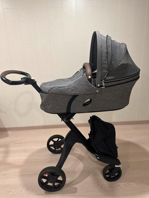 Stokke Xplory V6 in Grey Melange, Kinderen en Baby's, Kinderwagens en Combinaties, Zo goed als nieuw, Kinderwagen, Ophalen