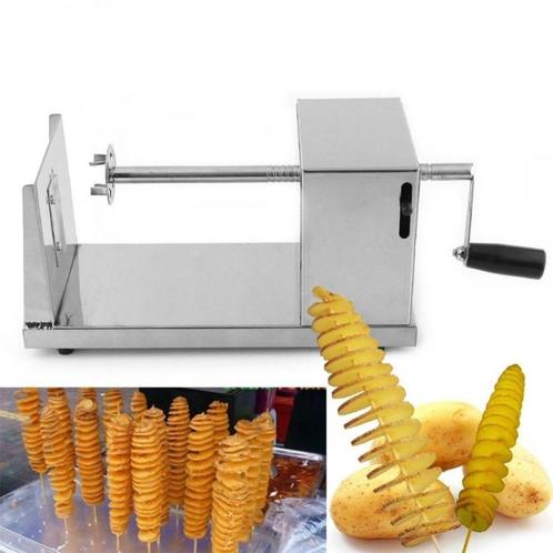 Friet spiraal snijder, aardappel spiraal snijder, aardappel., Huis en Inrichting, Keuken | Keukenbenodigdheden, Nieuw, Ophalen of Verzenden