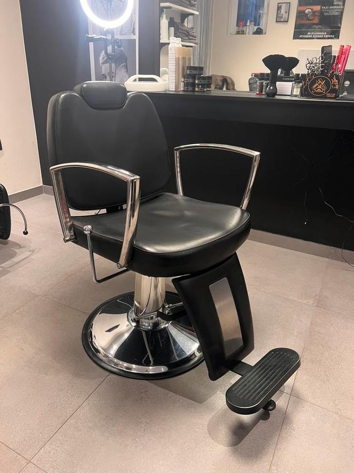 Nieuwe kapperstoel/barberstoel, Huis en Inrichting, Stoelen, Nieuw, Zwart, Ophalen
