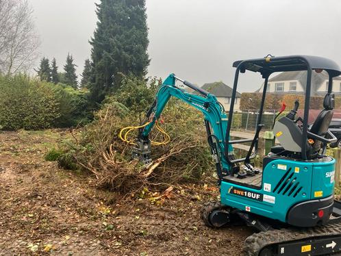 Tuinman - riolering plaatsen- gratis offerte, Zakelijke goederen, Machines en Bouw | Kranen en Graafmachines, Kraan, Ophalen