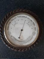 Oude zeer grote barometerthermometer, Ophalen of Verzenden, Gebruikt, Barometer