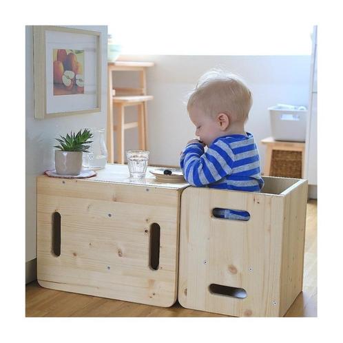 Bureau évolutif et chaise Montessori – Le Petit Montessori