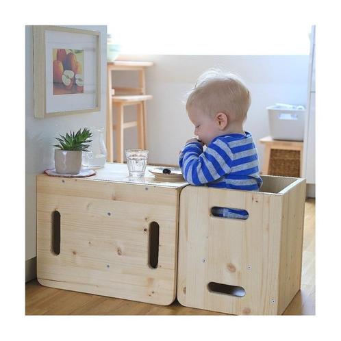 Bureau évolutif et chaise Montessori