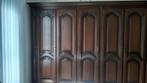 Kleerkast + Commode + Spiegel, Huis en Inrichting, Kasten | Kleerkasten, Ophalen, Gebruikt, Eikenhout, Eiken