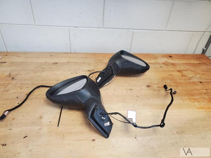 Peugeot 207 RC spiegel set met chromen kappen €100 setprijs, Auto-onderdelen, Spiegels, Peugeot, Gebruikt, Ophalen of Verzenden