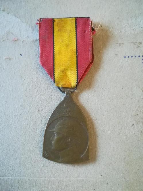 België - Herinneringsmed. WO1 - Militair strijder WO2, Verzamelen, Militaria | Algemeen, Overige soorten, Lintje, Medaille of Wings