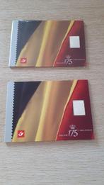 timbre en argent 175 ans x2 Belgique, Enlèvement ou Envoi, Non oblitéré, Autres thèmes