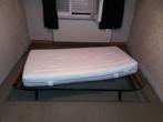 Metalen bedframe 90 cm, Ophalen, Gebruikt, 90 cm, Eenpersoons