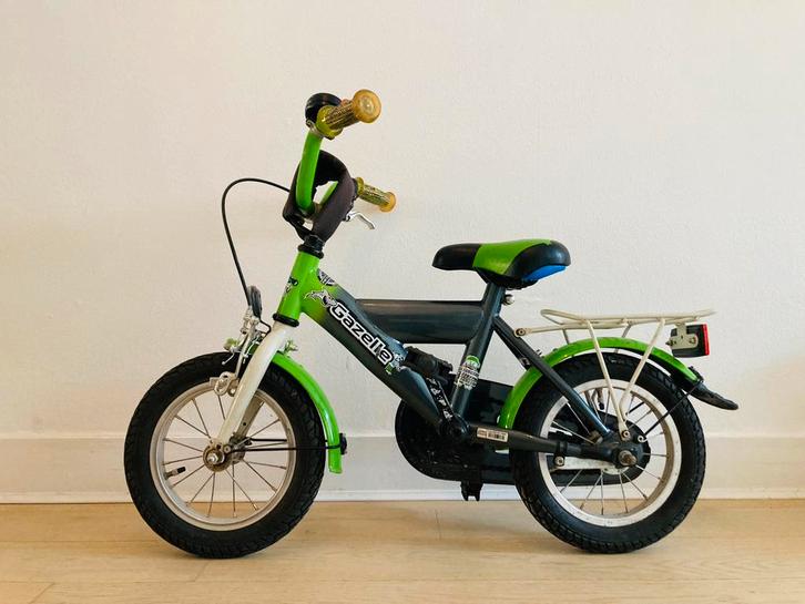 Kinderfiets met afneembare zijwieltjes. Thema: piraten., Fietsen en Brommers, Fietsen | Kinderfietsjes, Gebruikt, Zijwieltjes