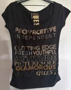 Guess zwart T-shirt maat M, Kleding | Dames, Maat 38/40 (M), Guess, Zwart, Ophalen of Verzenden