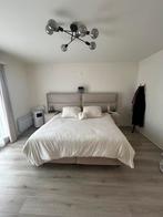 Tweepersoonsbed met nachtkastjes en opbergruimte, Ophalen, Nieuw, Tweepersoons, 180 cm
