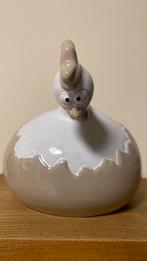 Oude grote kip J Line eierschaal, Ophalen of Verzenden