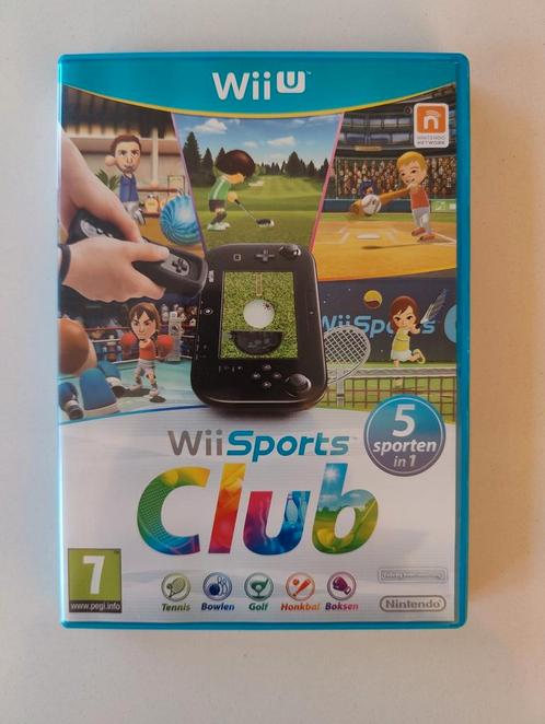 Wii Sports Club, Wii U, Games en Spelcomputers, Games | Nintendo Wii U, Zo goed als nieuw, Sport, Vanaf 12 jaar, Online, Ophalen