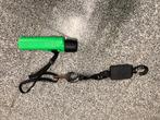 Duiklamp UK Mini Q40, 4xAA batt, incl retractor, Watersport en Boten, Ophalen, Duiklamp