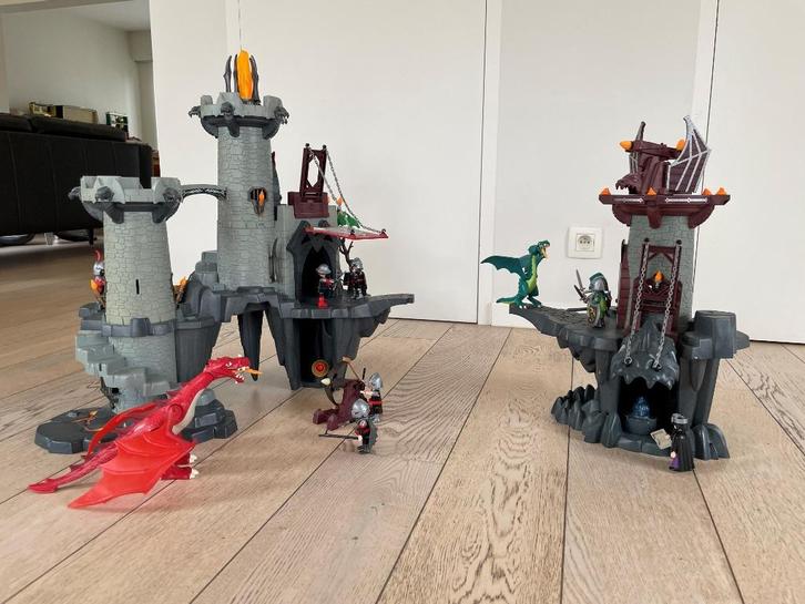 Drakenburcht Playmobil, Enfants & Bébés, Jouets | Playmobil, Utilisé, Ensemble complet, Enlèvement ou Envoi