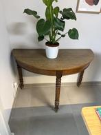 Table demi-lune en bois massif, Enlèvement