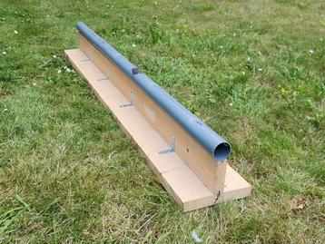 Piste de glisse pour patineurs sur grille 150cm, Enlèvement, Comme neuf, Skateboard, Longboard
