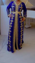 Marokkaanse jurk / takchita, Kleding | Dames, Gelegenheidskleding, Blauw, Maat 38/40 (M), Zo goed als nieuw, Ophalen
