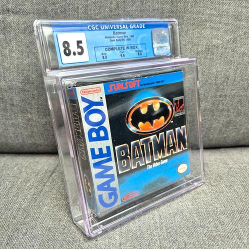 Batman - The Video Game Gameboy CGC Graded CIB, Games en Spelcomputers, Games | Nintendo Game Boy, Zo goed als nieuw, Overige genres