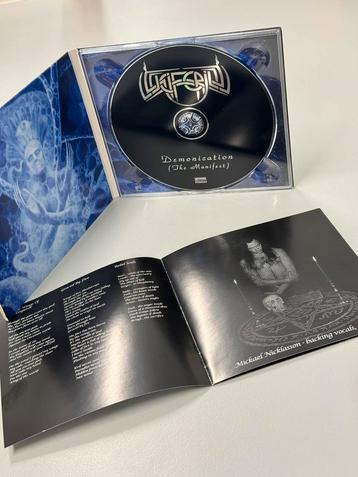 CD spécial + livre sur Luciferion Demonication The Manifest 